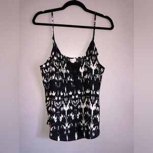 Dynamite Black and White Camisole